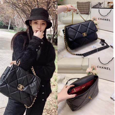 chanel 19 large flap bag